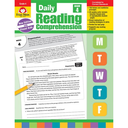 Evan-Moor Daily Reading Comprehension, Grade 4 EMC3614